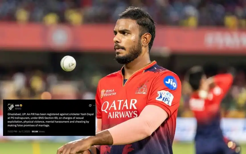 Legal Trouble For Yash Dayal; FIR Registered For Alleged Sexual Exploitation